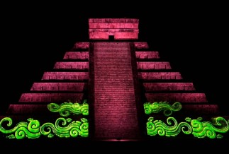 Chichen Itza by Night