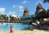 pool area at the paraiso maya