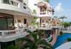 the balconies and hammocks at the Playa Palms