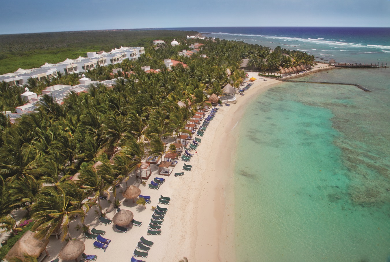 dorado seaside suites aerial view